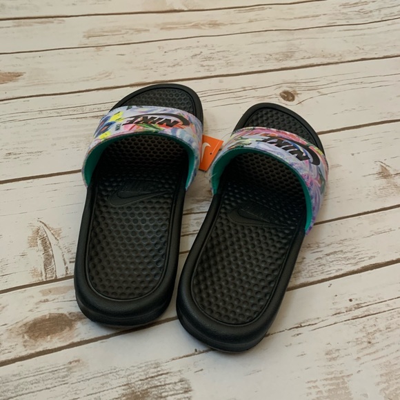 Nike Benassi JDI Print Sandals 8 - Picture 3 of 4